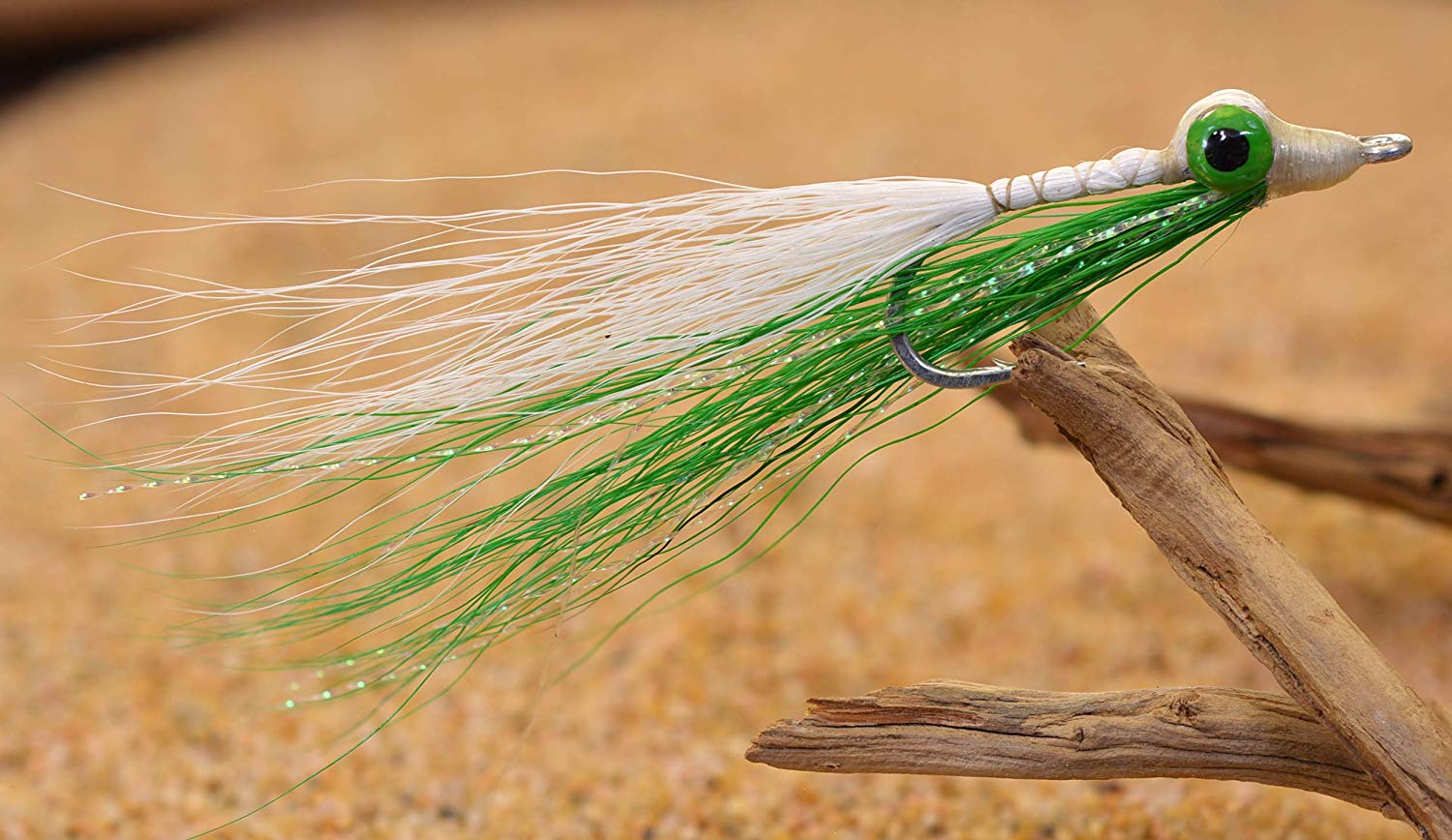 Clouser lime green and white Saltwater Flies | Dan Parliman personal ...